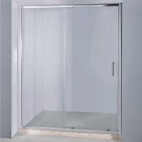 Frontal Duche Vidro Transparente 1,20m Frontal Duche Vidro Transparente 1,20m