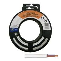 Cabo Ho3 Vvh2-F 2x0.75mm² Branco 10m Cabo Ho3 Vvh2-F 2x0.75mm² Branco 10m