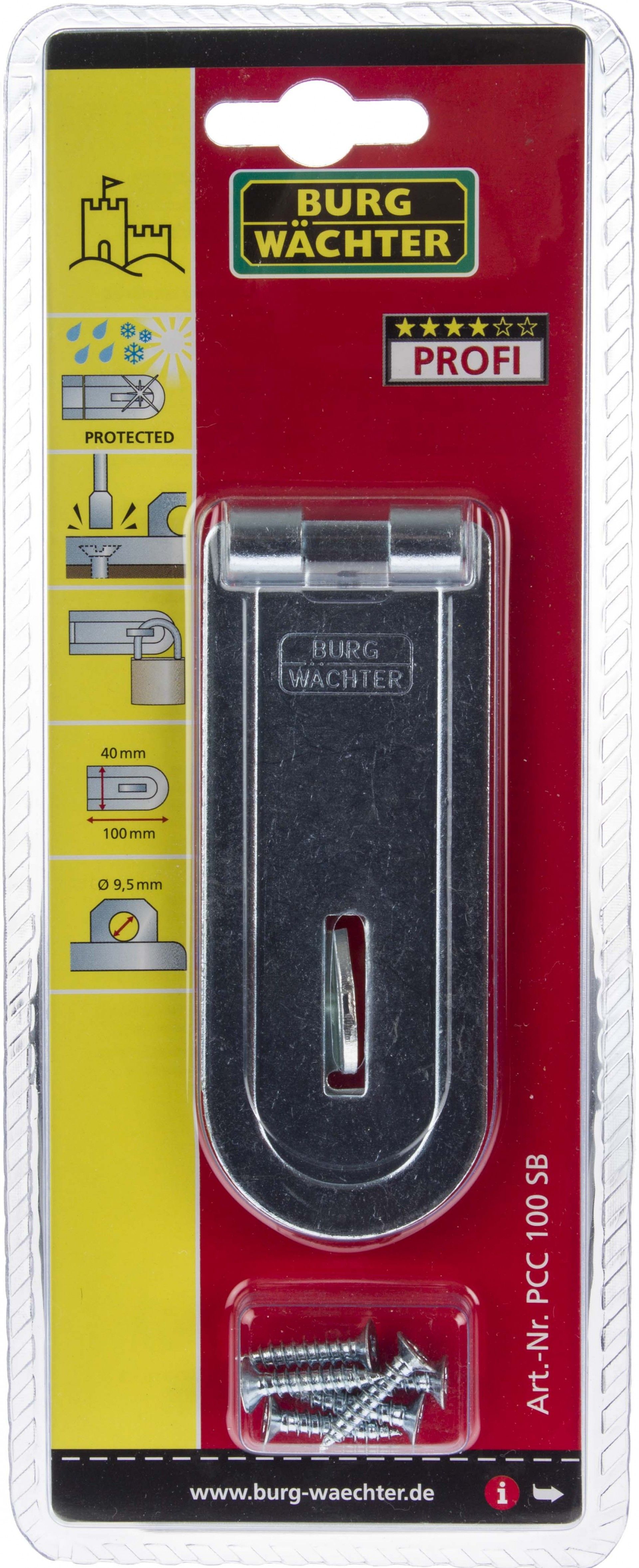 Porta Cadeado Zincado 100mm