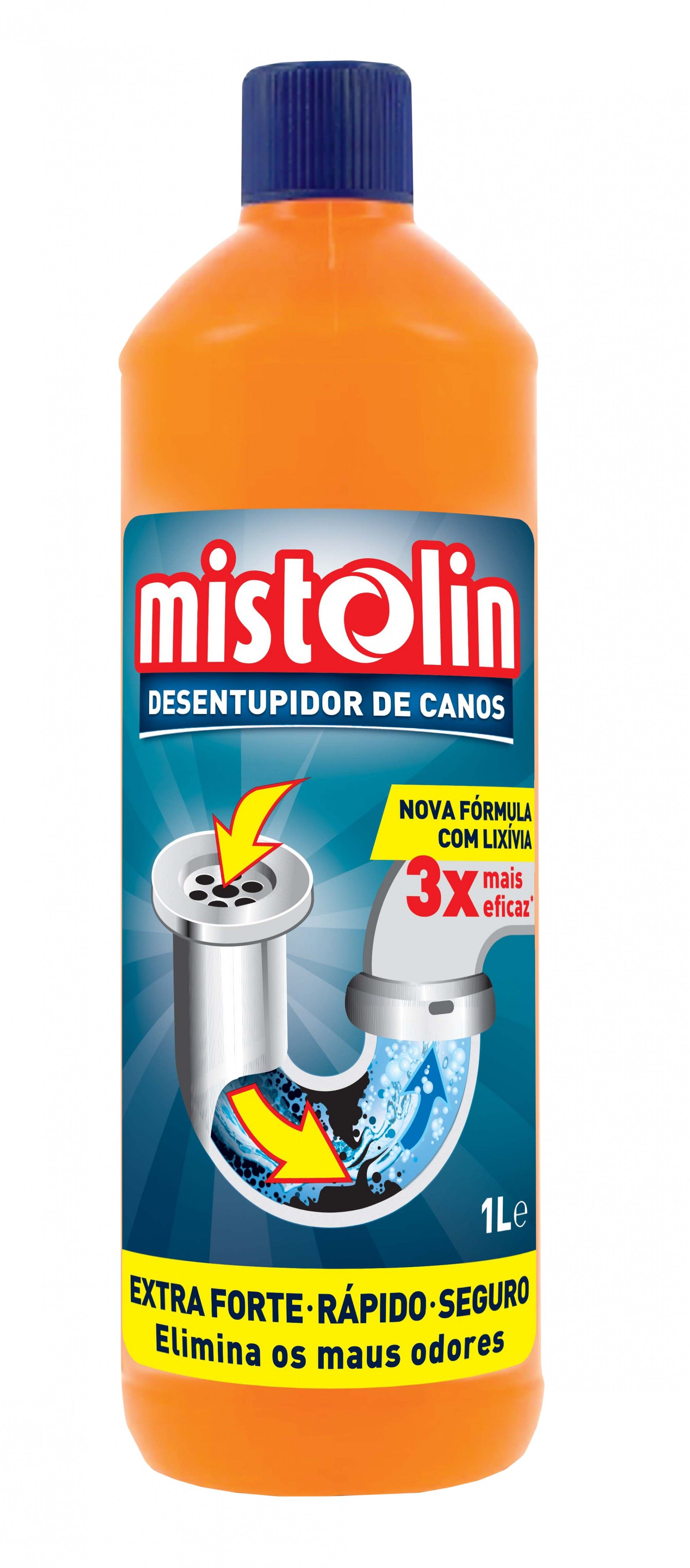 Desentupidor de Canos Mistolin 1L