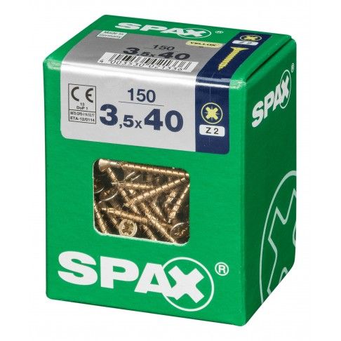 SPAX CP YELLOX 3,5x40mm L SPAX CP YELLOX 3,5x40mm L