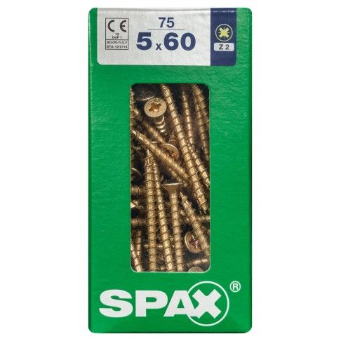 SPAX CP YELLOX 5x60mm L SPAX CP YELLOX 5x60mm L