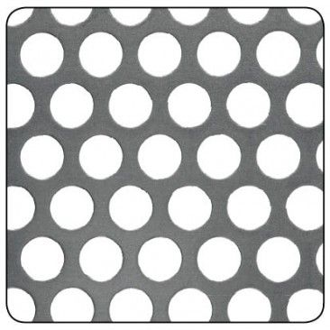 Chapa aço bruto, perfurada - 1000x500mm Chapa aço bruto, perfurada - 1000x500mm