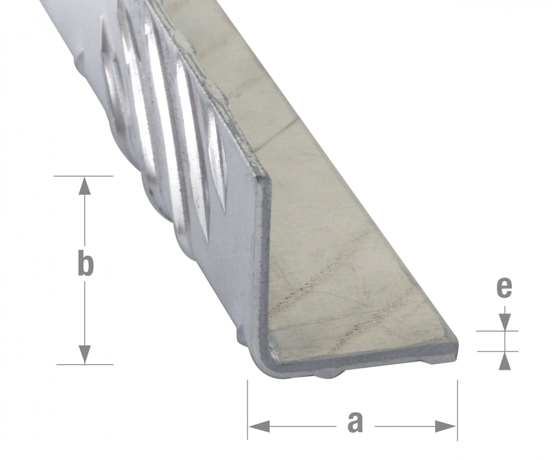 Cantoneira Alumínio Aba 30x30mm-2m