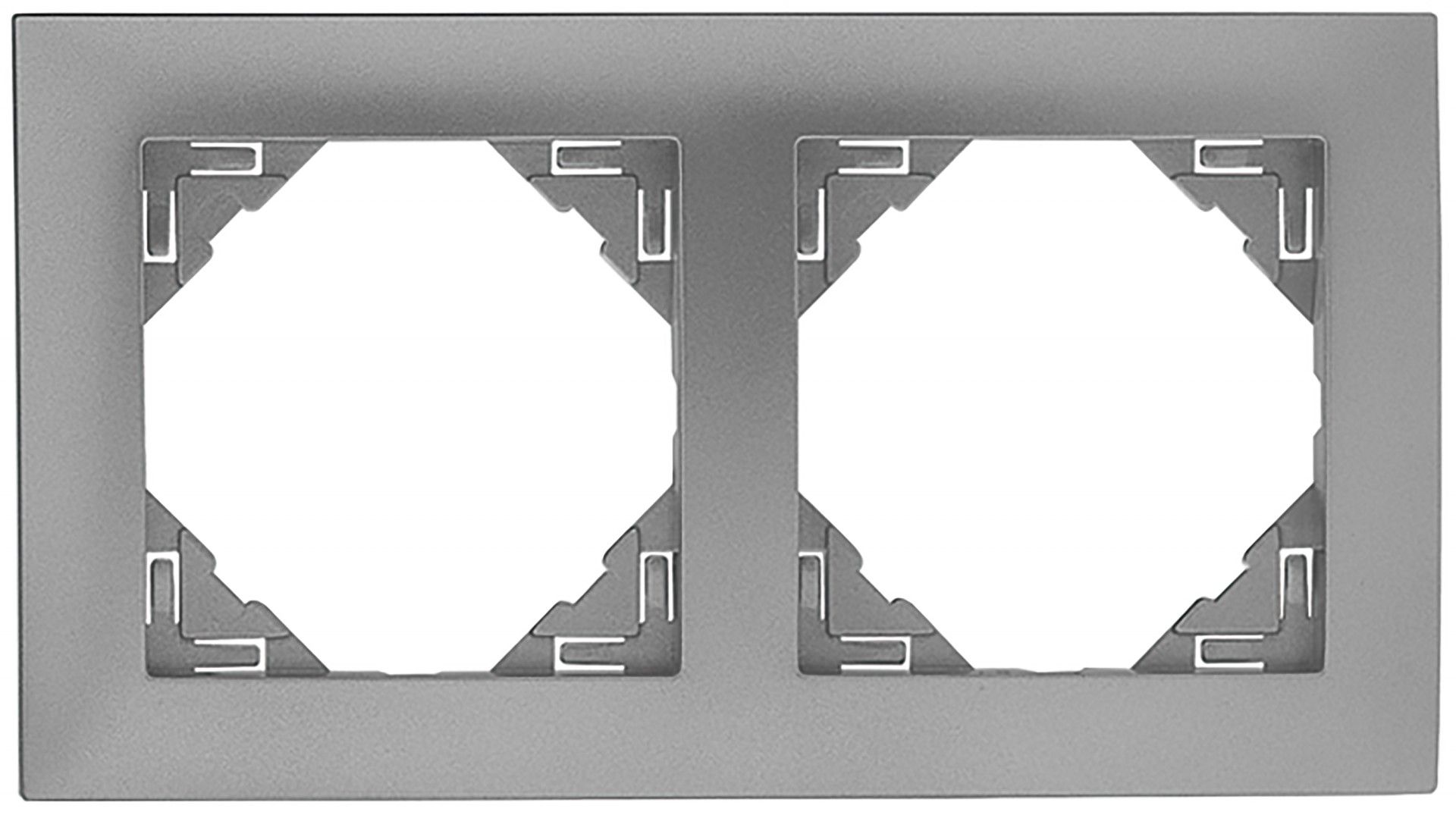 Espelho Duplo Alumínio Logus 90