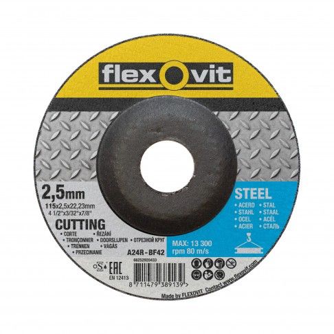 Disco Corte Metal 115x2,5x22,2mm Disco Corte Metal 115x2,5x22,2mm