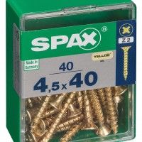 SPAX CP YELLOX 4,5x40mm M SPAX CP YELLOX 4,5x40mm M