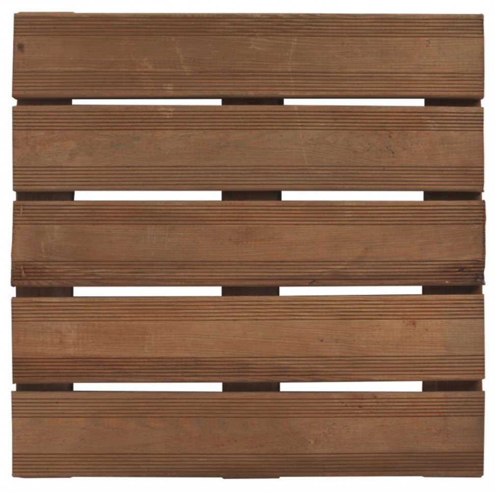 Placa de Ch�o 50x50x3,6cm Castanho