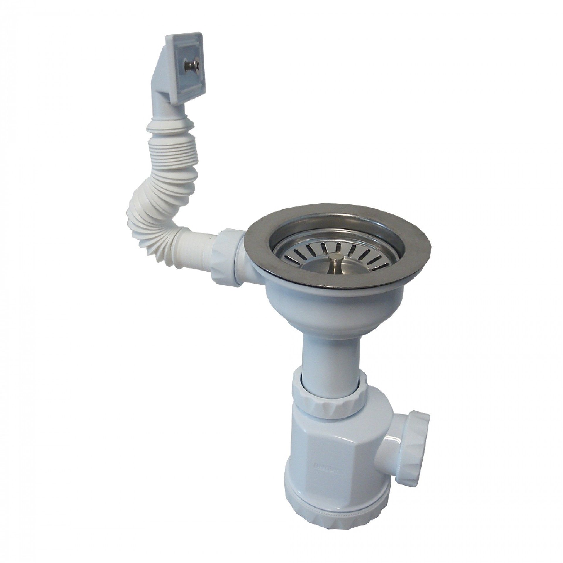 Sifão Banca Cesto Inox 115mm