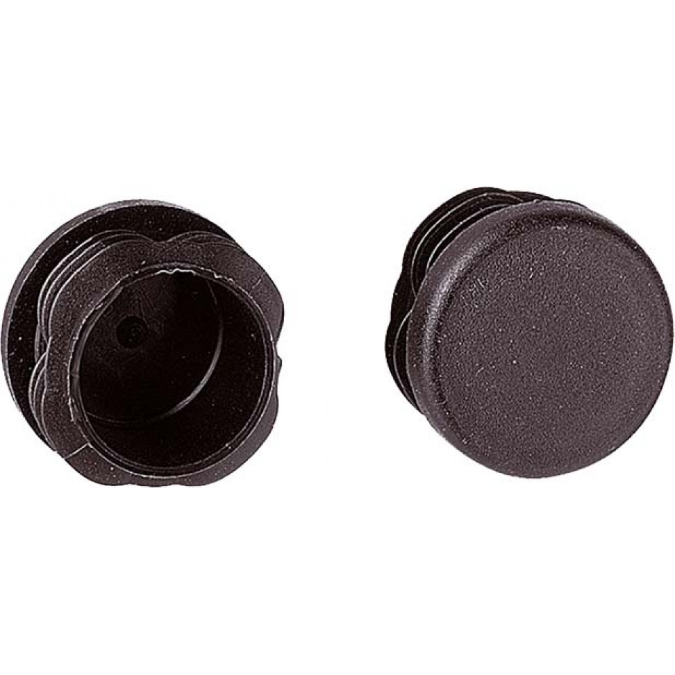 Ponteiras Redondas Embutir Pvc 25mm 4 unidades