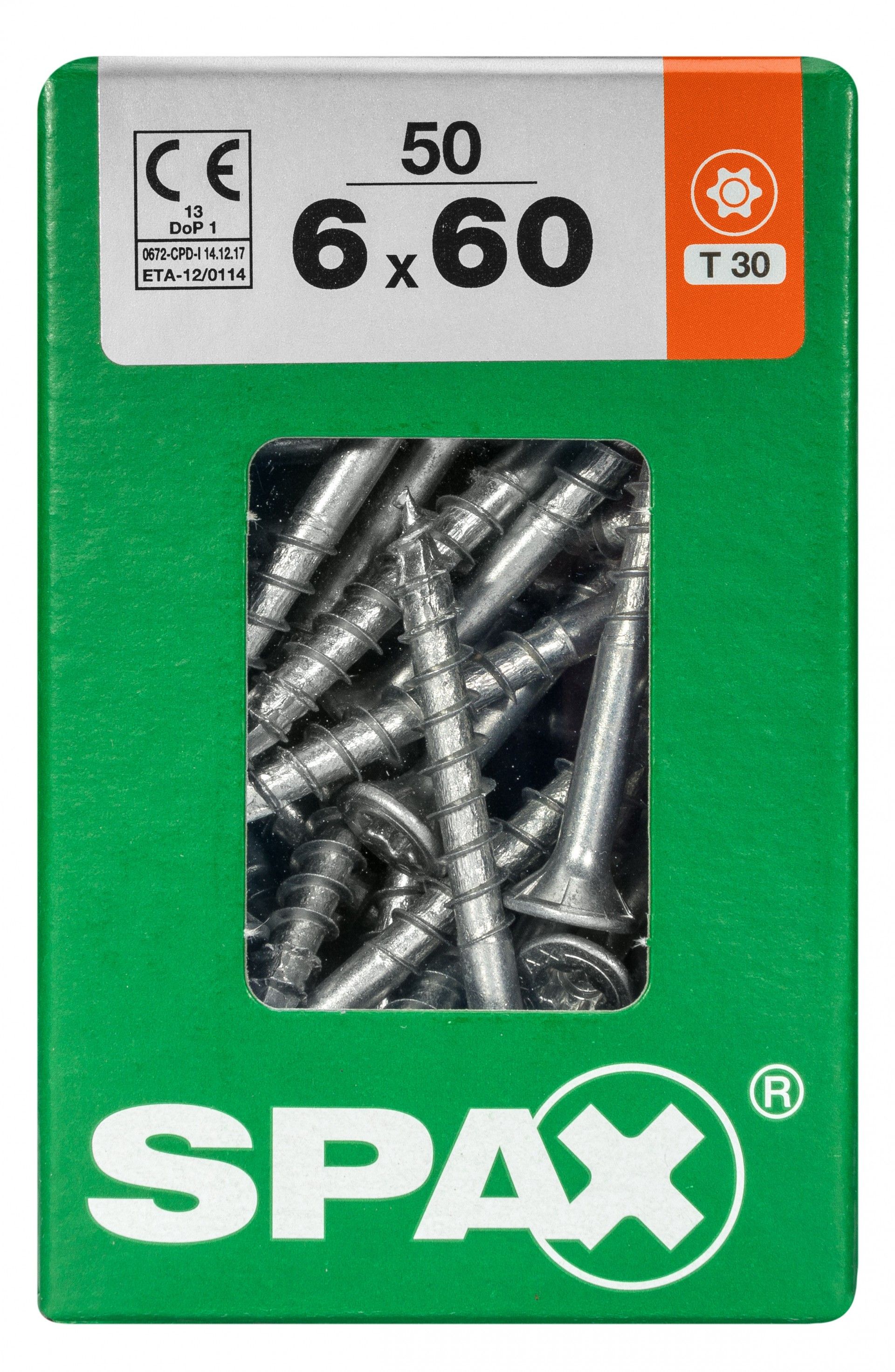 SPAX TRX CP WIROX 6x60mm L