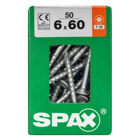 SPAX TRX CP WIROX 6x60mm L SPAX TRX CP WIROX 6x60mm L