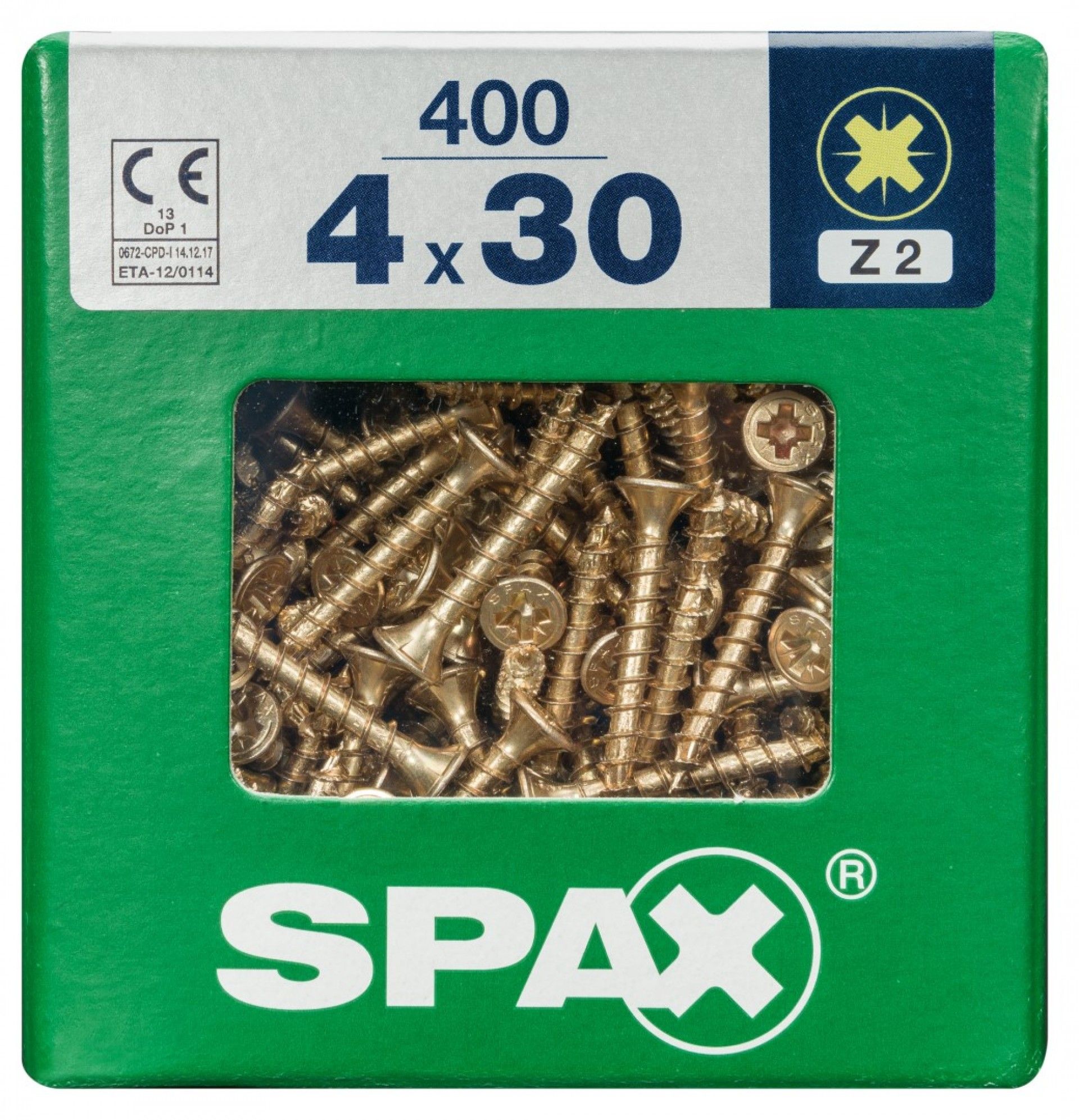 SPAX CP YELLOX 4x30mm XL