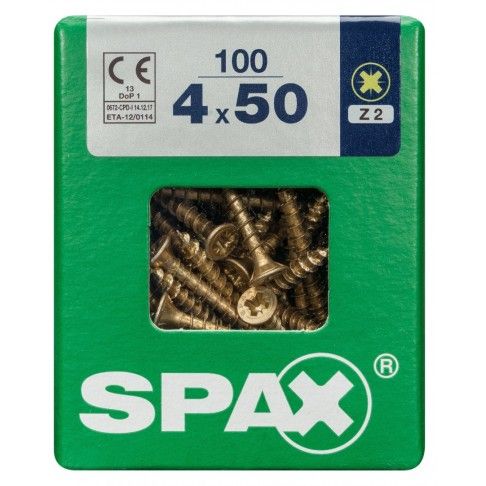 SPAX CP YELLOX 4x50mm L SPAX CP YELLOX 4x50mm L