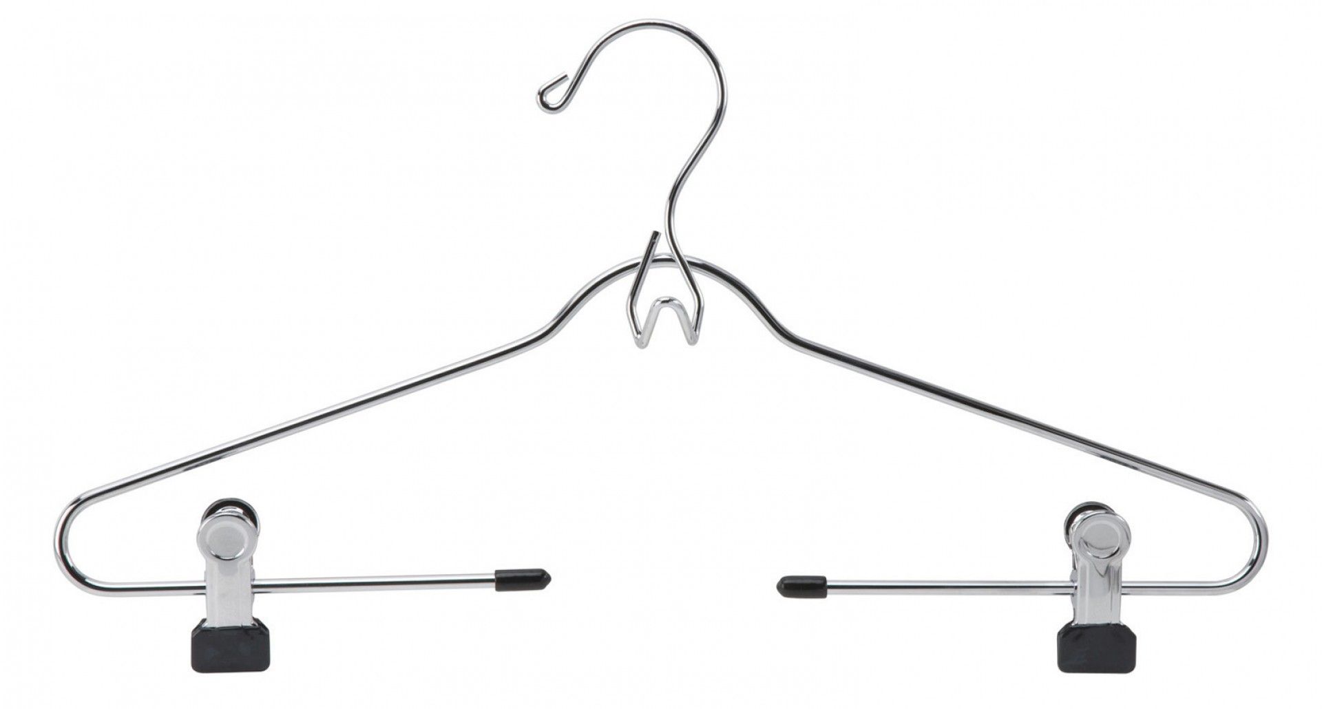 Conjunto de 2 Cabides Cromado