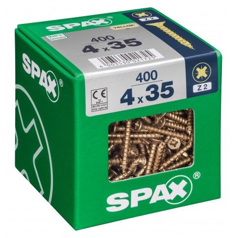 SPAX CP YELLOX 4x35mm XL SPAX CP YELLOX 4x35mm XL