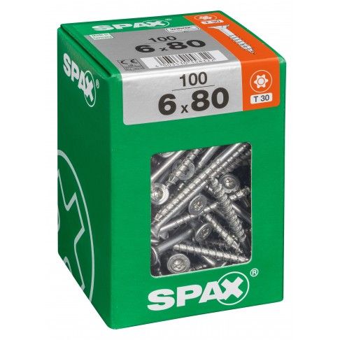 SPAX TRX CP WIROX 6x80mm XXL SPAX TRX CP WIROX 6x80mm XXL