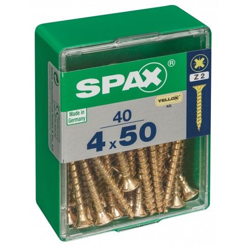 SPAX CP YELLOX 4x50mm M SPAX CP YELLOX 4x50mm M
