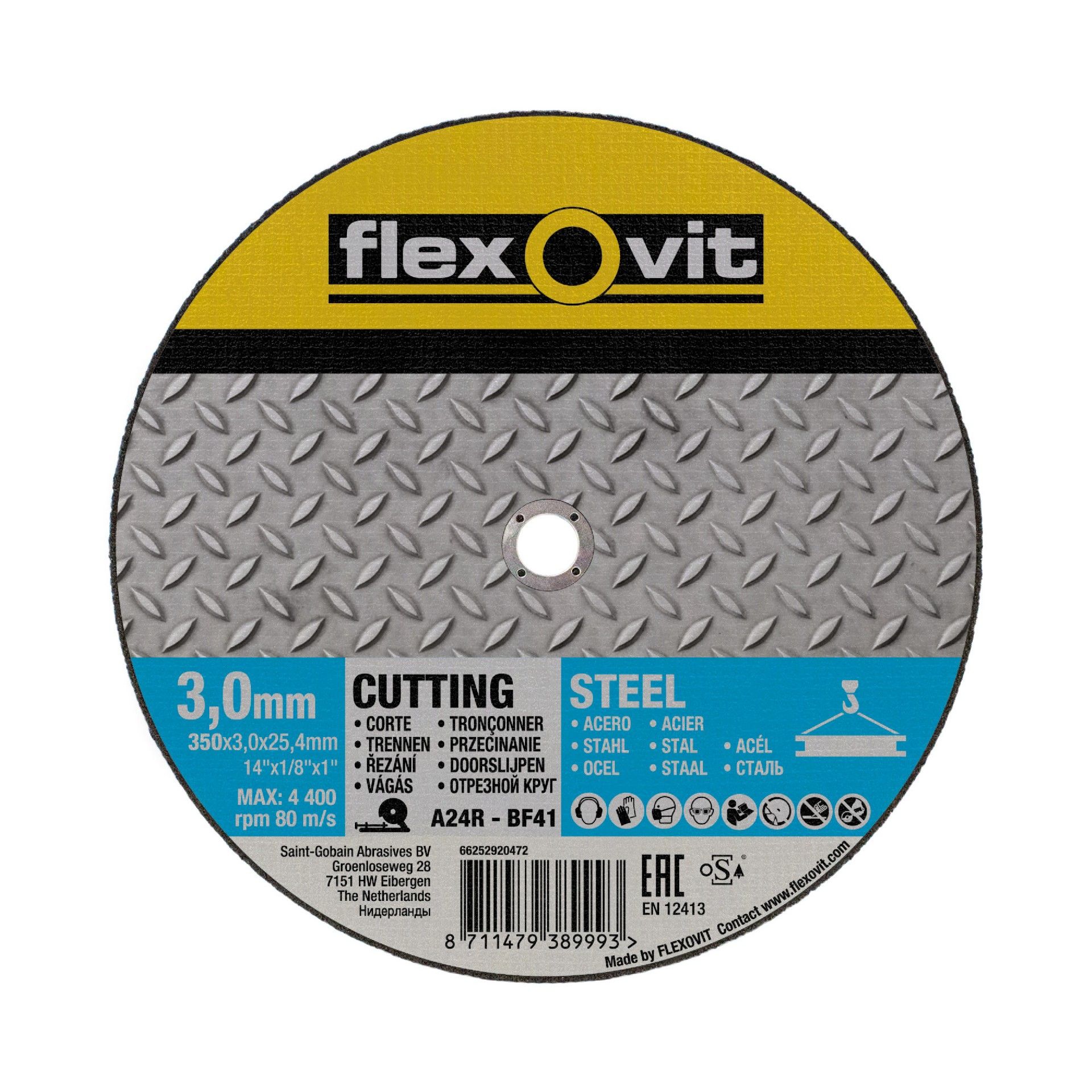 Disco Corte 350x3,0x25,4mm