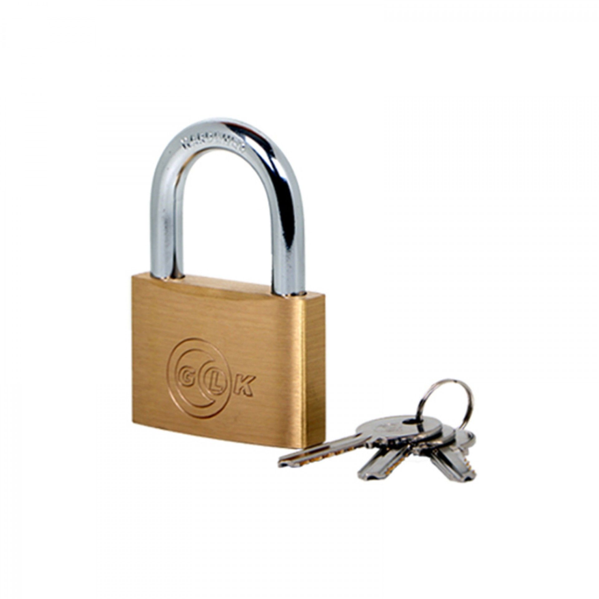 Cadeado Latão 50 mm 3 Chaves