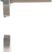 Puxador Porta Look C/Roseta Inox Puxador Porta Look C/Roseta Inox