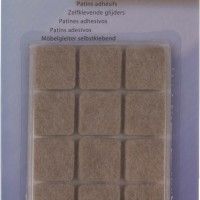 Feltros Adesivos 20x20mm 12 unidades Feltros Adesivos 20x20mm 12 unidades