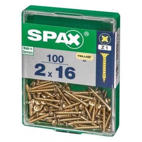 SPAX CP YELLOX 2x16mm M SPAX CP YELLOX 2x16mm M