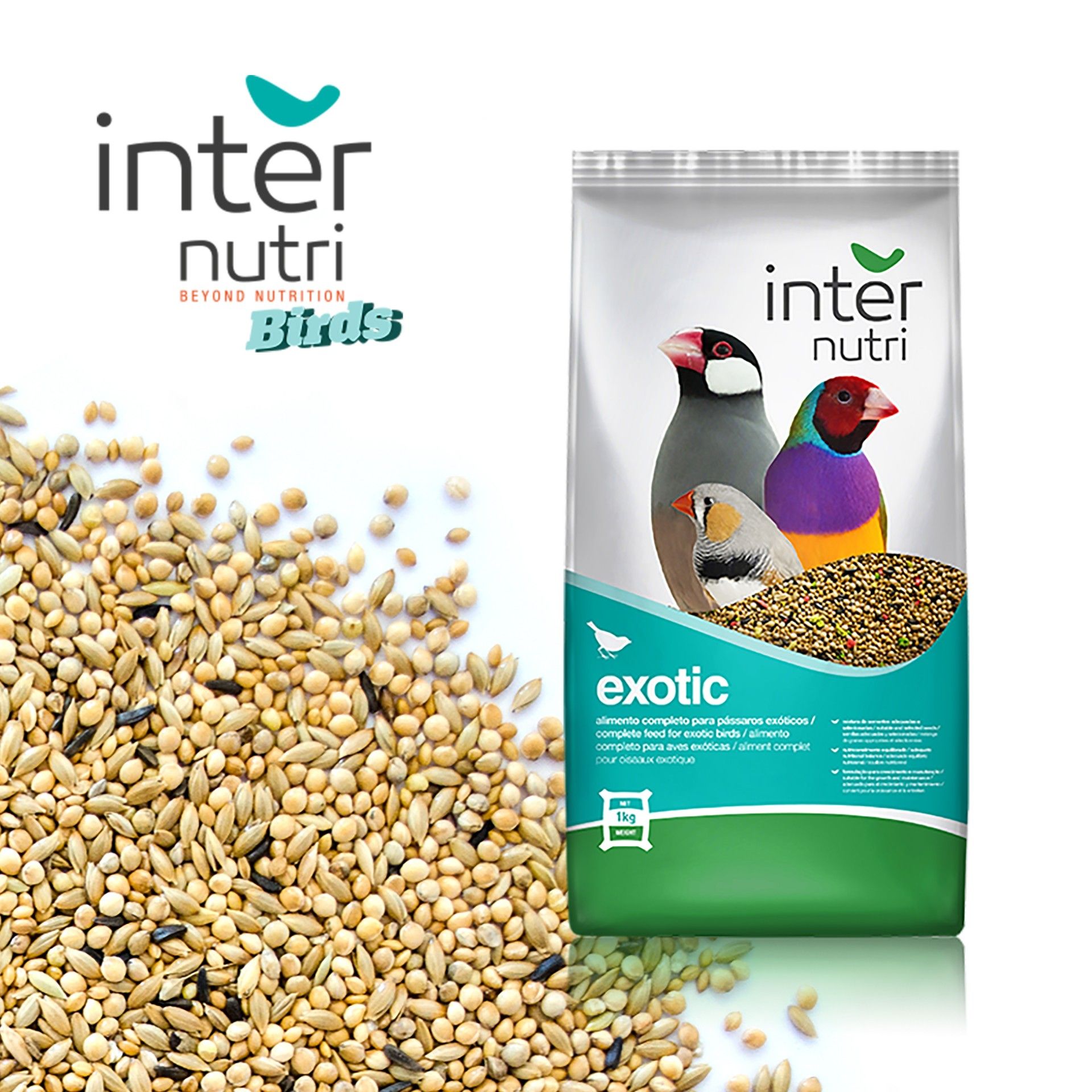 Mistura Pássaros Exóticos 1kg