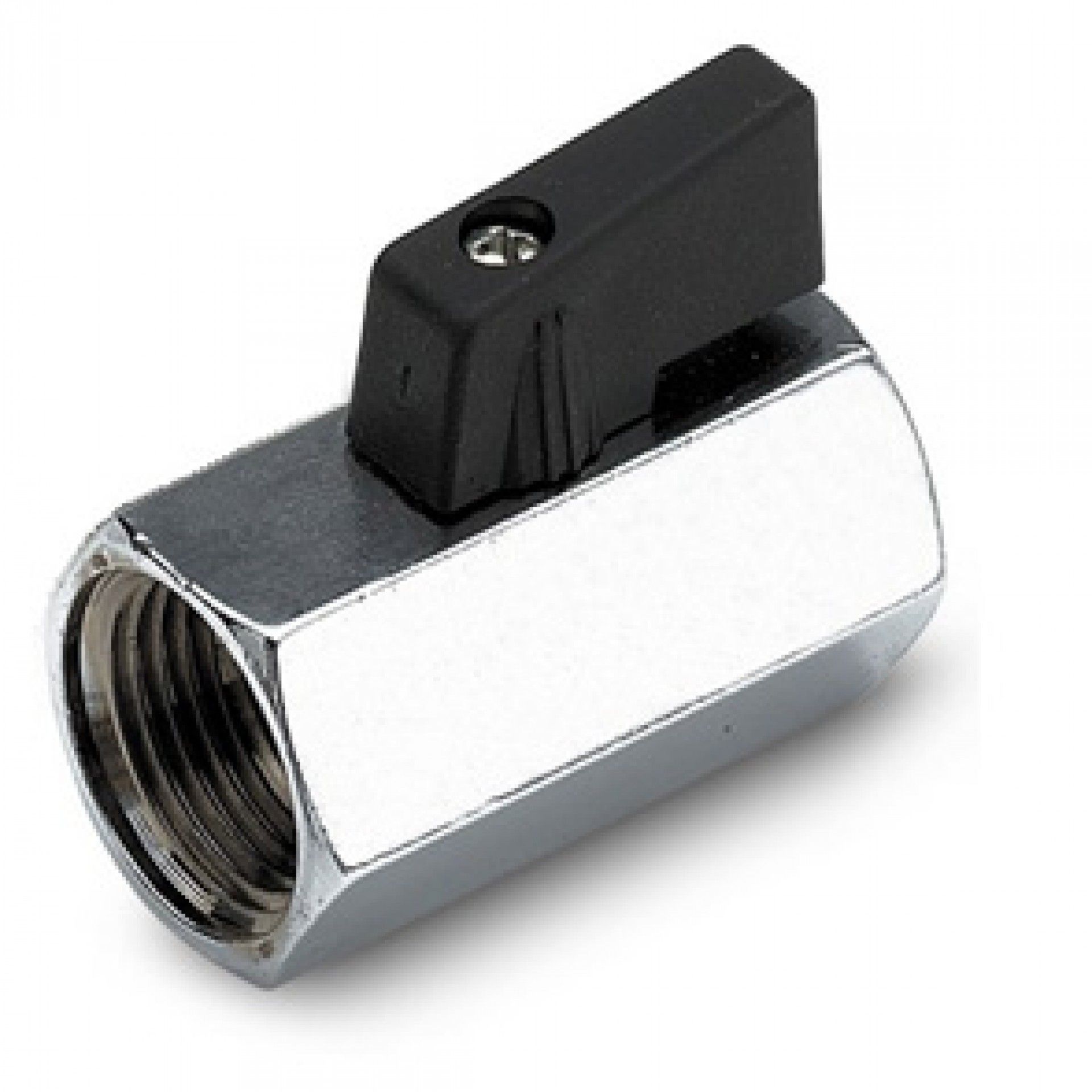 MiniVálvula Fêmea-Fêmea Esfera 1/2'