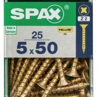 SPAX CP YELLOX 5x50mm M SPAX CP YELLOX 5x50mm M
