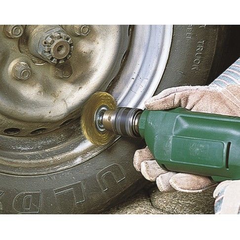 Escova Metálica Latão 75MM Escova Metálica Latão 75MM