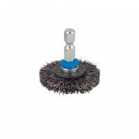 Escova Metálica Larga Haste 6mm Escova Metálica Larga Haste 6mm