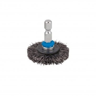 Escova Metálica Larga Haste 6mm Escova Metálica Larga Haste 6mm