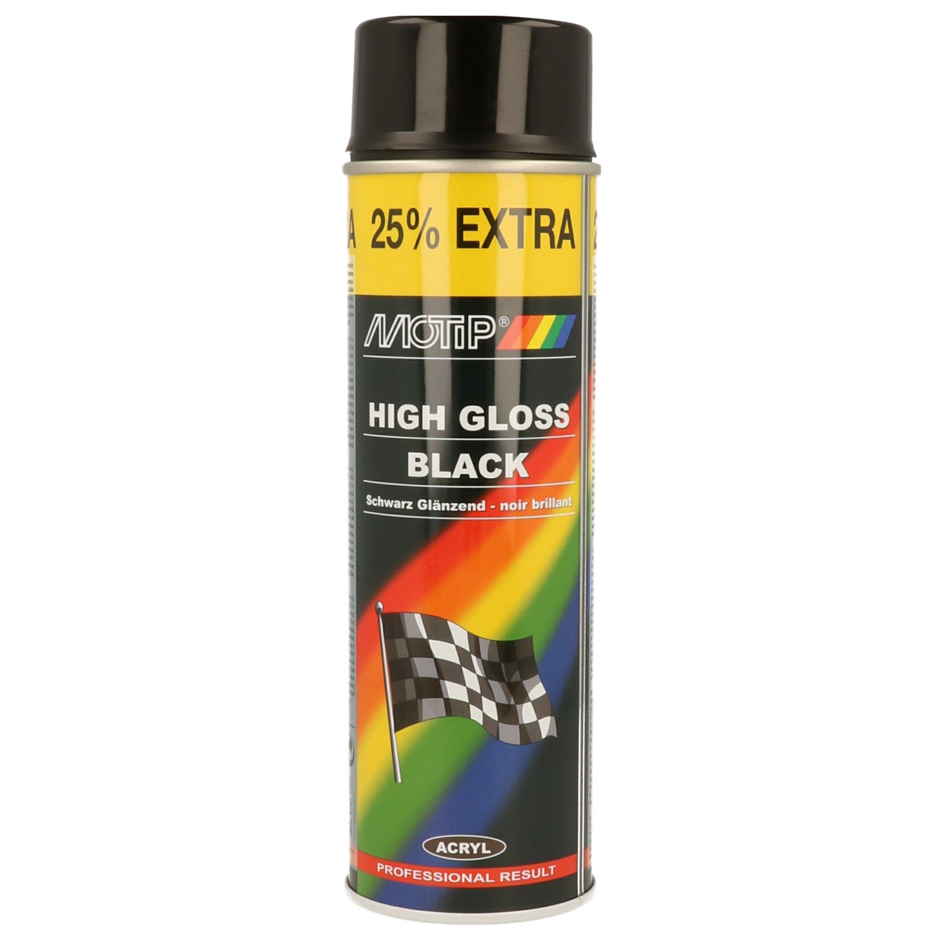 Spray Auto RAL 9005 Preto 500ml