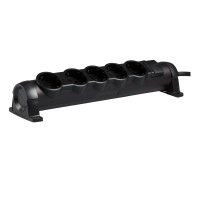 Bloco Tomada 5x2p+T Antracite 1,5m Bloco Tomada 5x2p+T Antracite 1,5m