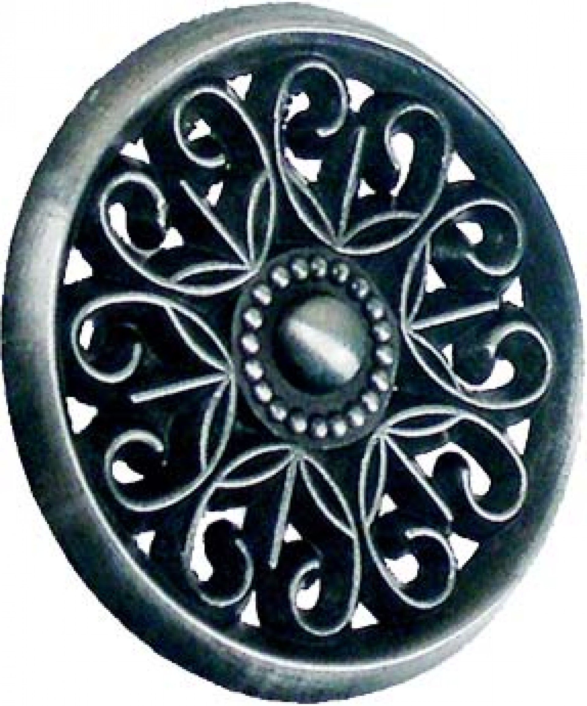 Puxador Ferro Polido