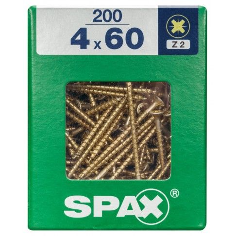 SPAX CP YELLOX 4x60mm XL SPAX CP YELLOX 4x60mm XL