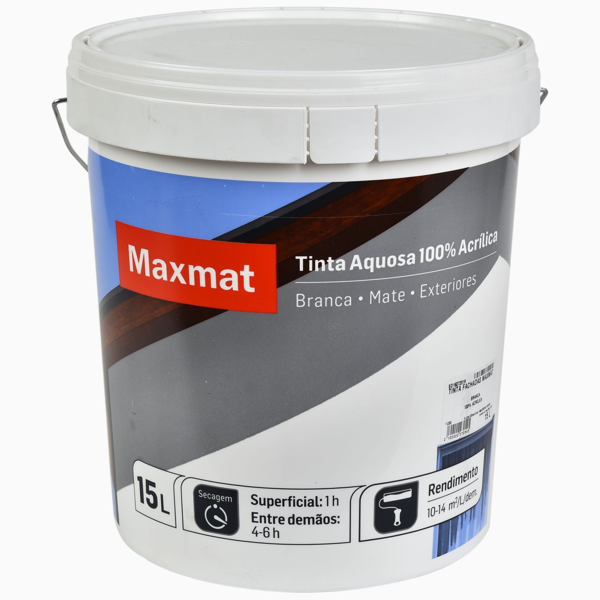 Tinta Fachadas 100% Acrílica 15L