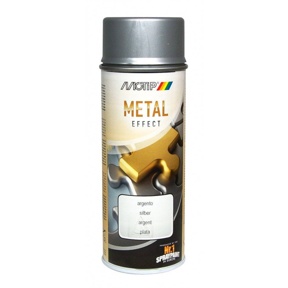 Spray Motip Cromado Prata
