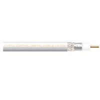 Cabo Coaxial 17 Vatca Branco 1m Cabo Coaxial 17 Vatca Branco 1m