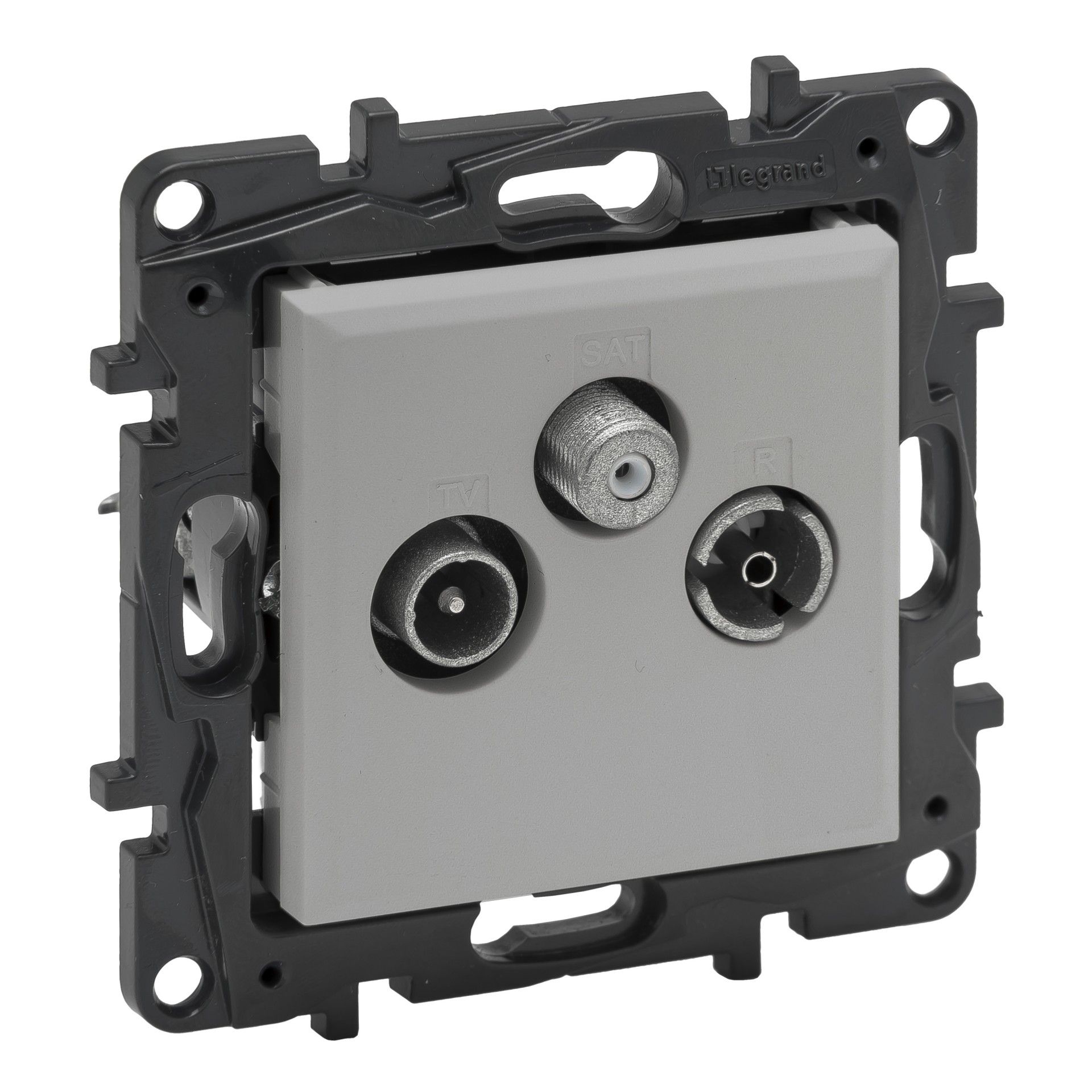 Tomada Tv/R/Satélite Série Niloé Step Branco