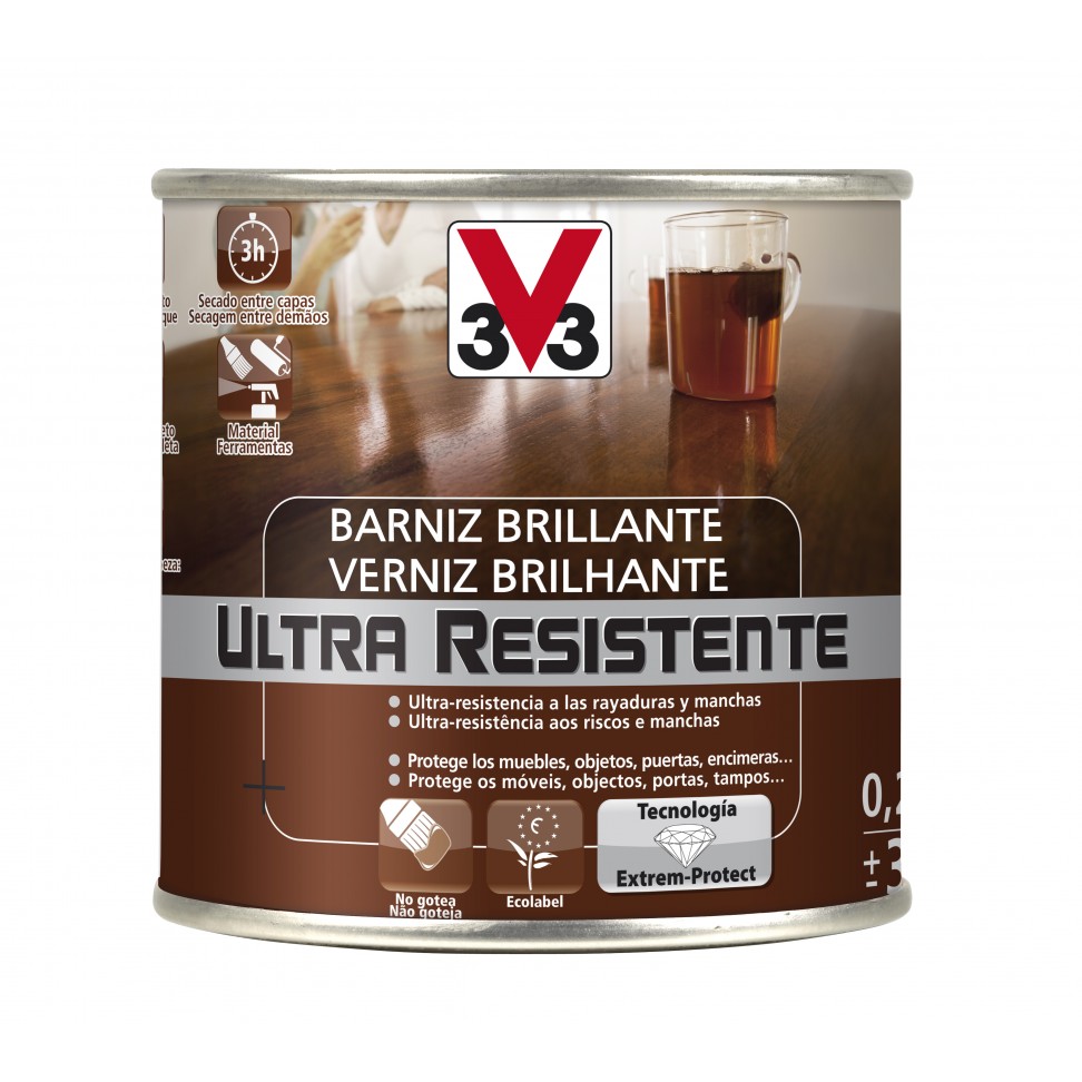 Verniz Ur Int Aqua Brilhante Wengu� 250ml