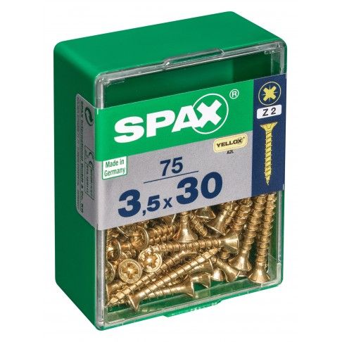 SPAX CP YELLOX 3,5x30mm M SPAX CP YELLOX 3,5x30mm M