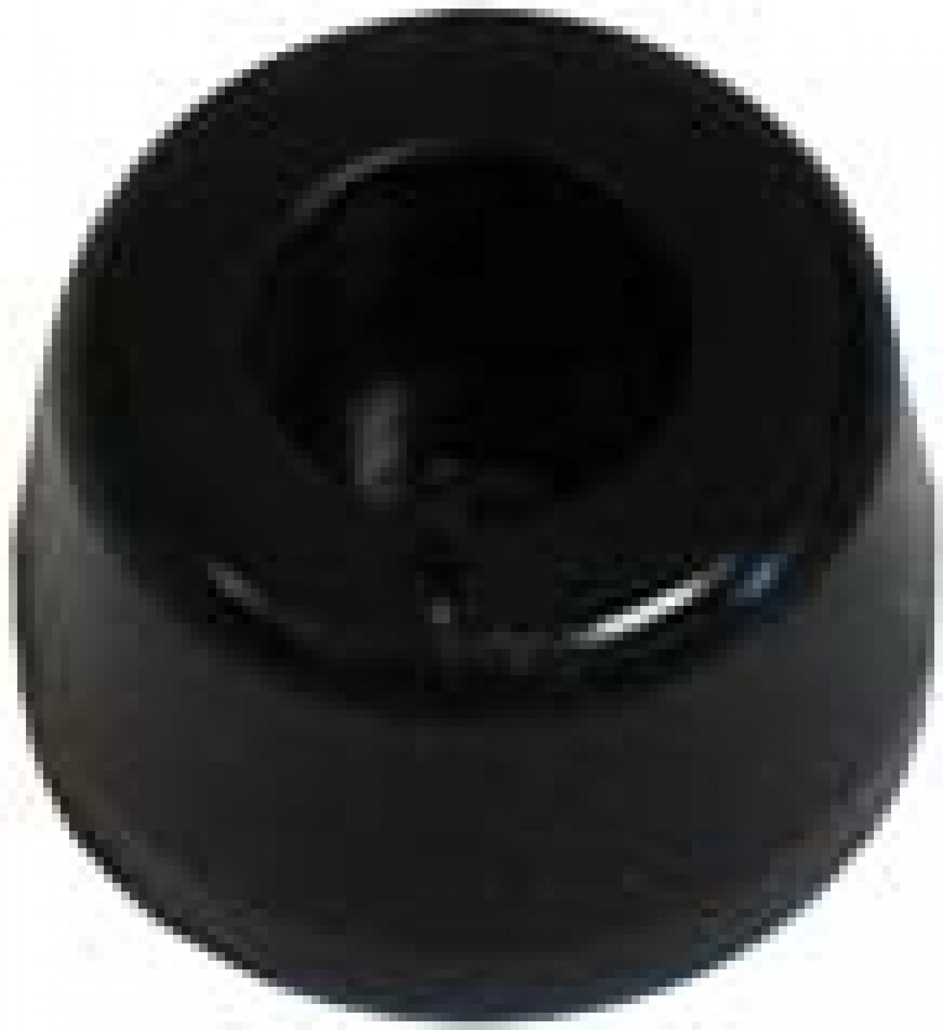 Batente De Porta 10mm Sintético Preto 4unid.