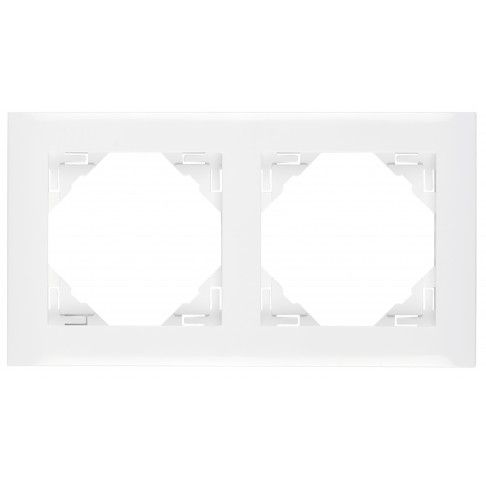 Espelho Duplo Branco Logus 90 Espelho Duplo Branco Logus 90