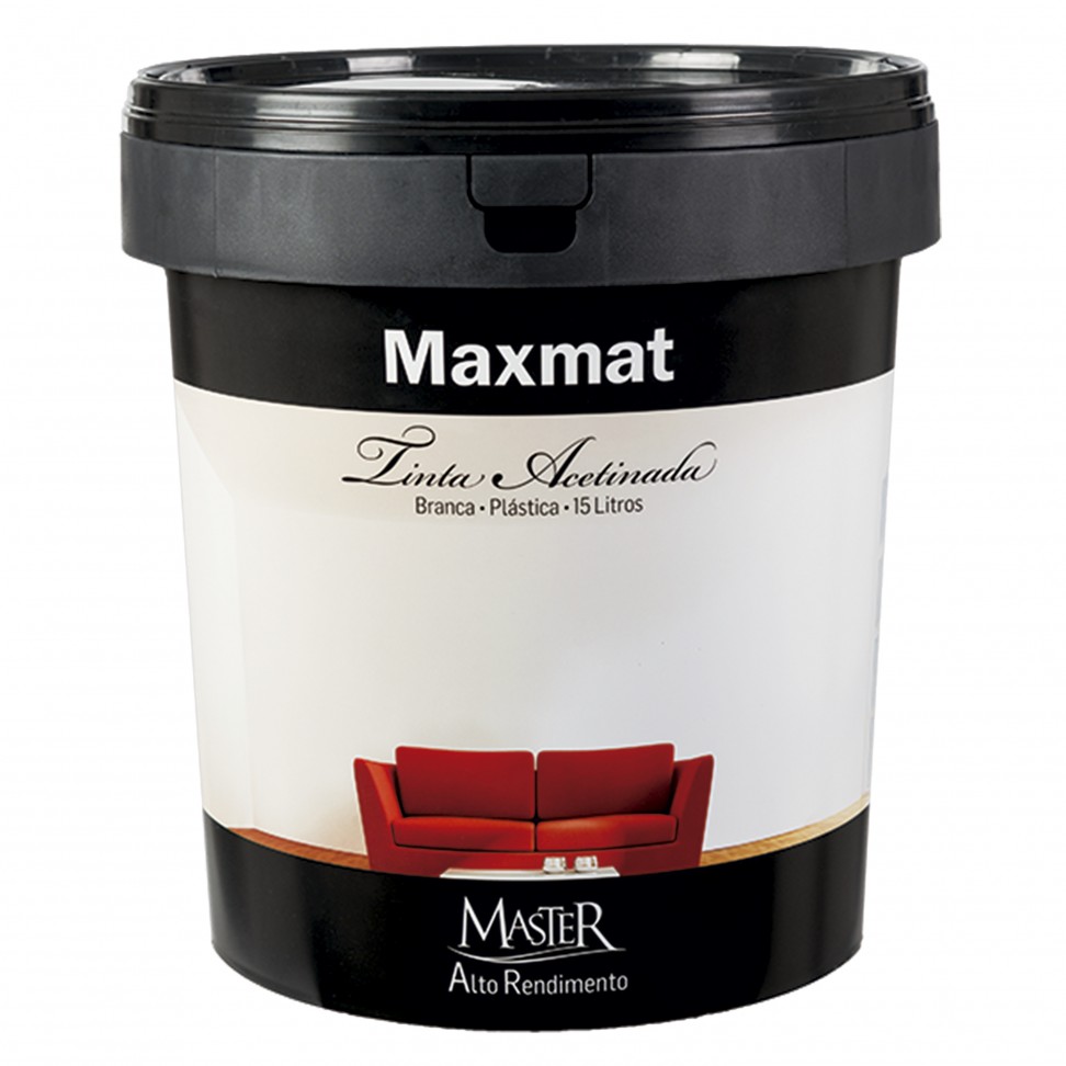 Tinta Master Interior Branca  Acetinada 15L