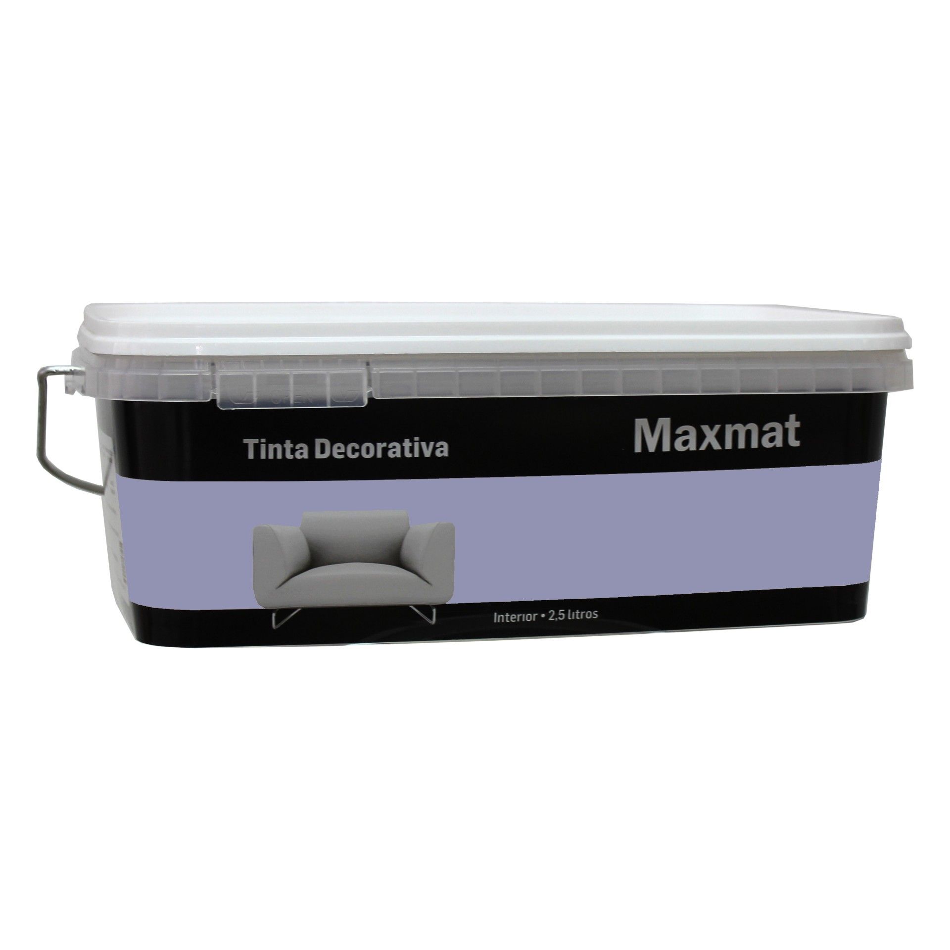 Tinta Decorativa Maxmat Lilás Provença 2,5L