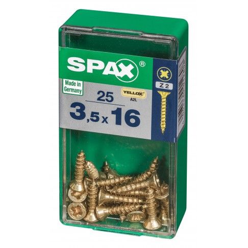 SPAX CP YELLOX 3,5x16mm S 