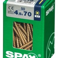 SPAX CP YELLOX 4,5x70mm L SPAX CP YELLOX 4,5x70mm L