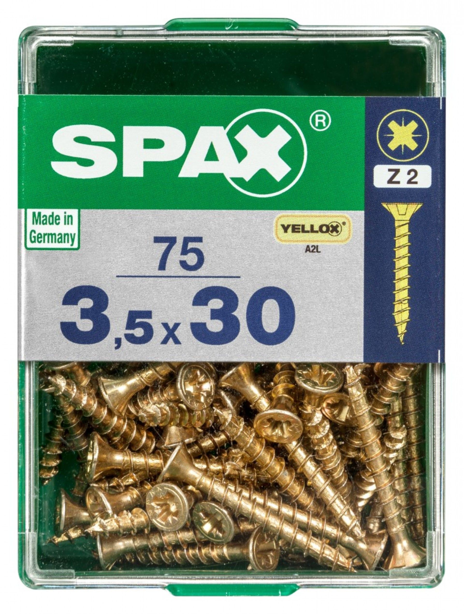 SPAX CP YELLOX 3,5x30mm M